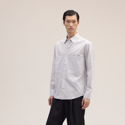 Freddy PKT Smooth Cotton Shirt - Multi Stripe
