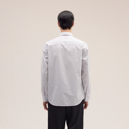 Freddy PKT Smooth Cotton Shirt - Multi Stripe