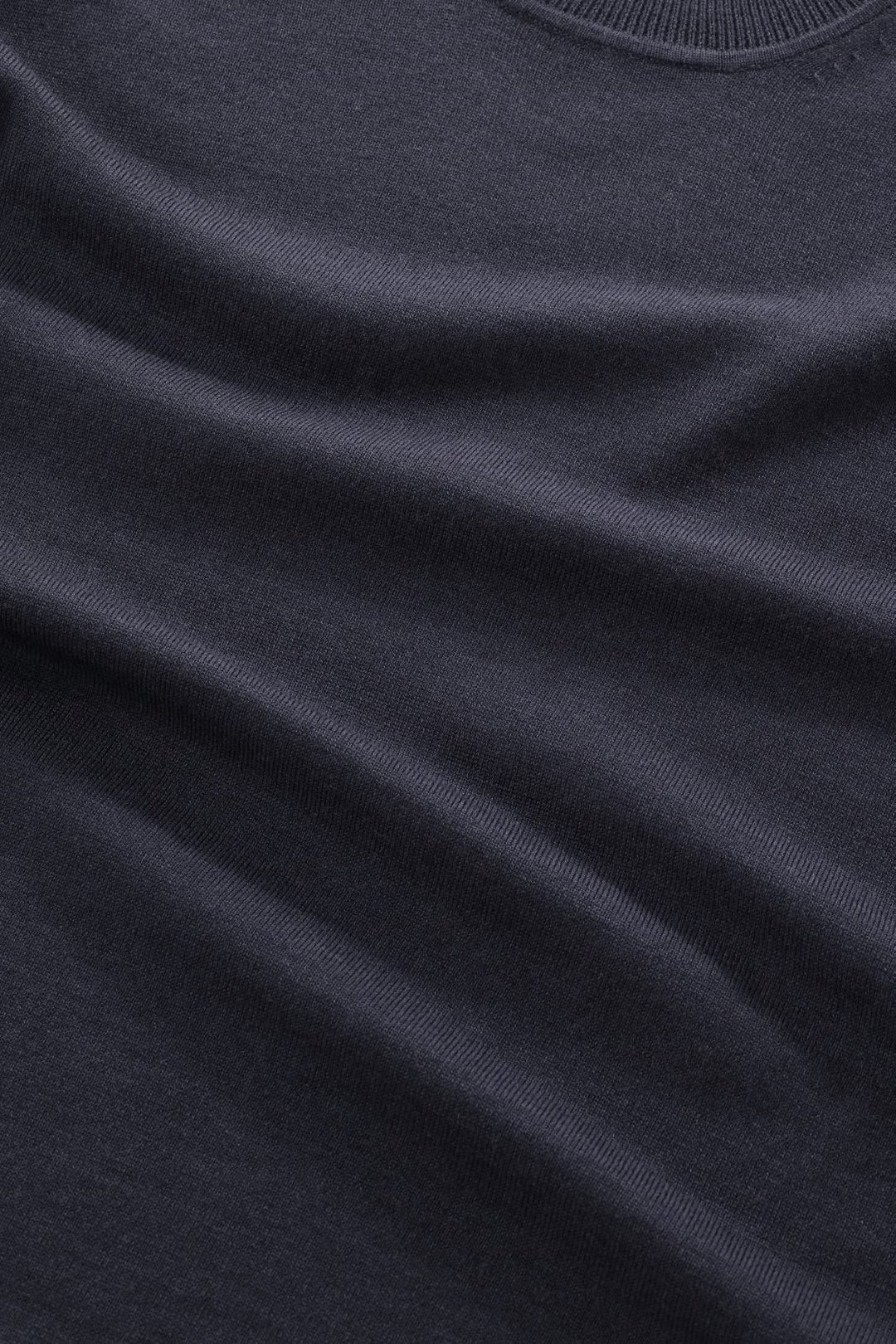 Ted Lightweight Merino Wool Sweater - Navy Blue