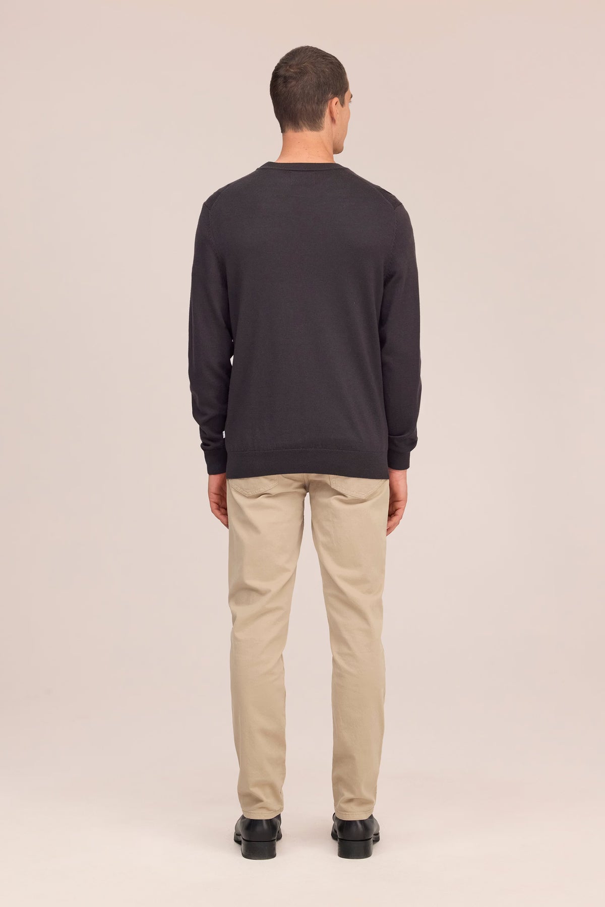 NN07 Ted Lightweight Merino Wool Sweater - Deep Truffle