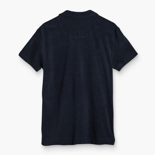 Terry Polo Shirt - Navy