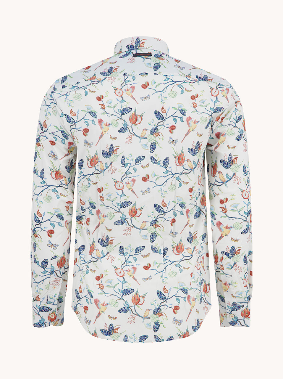 Birdy Blooms Shirt - Blue