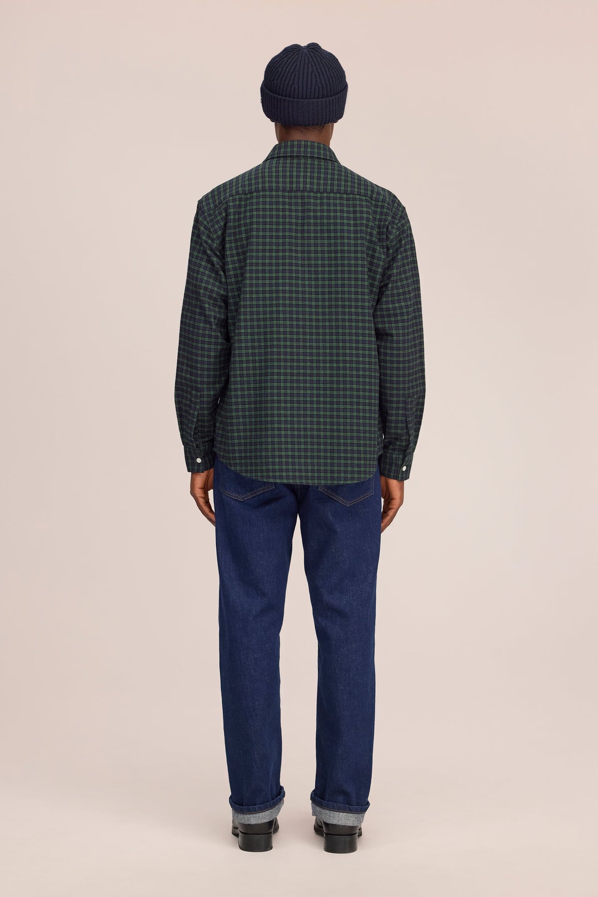 NN07 Deon Casual Flannel Shirt - Eden Check
