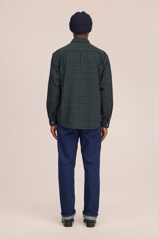 Deon Casual Flannel Shirt - Eden Check