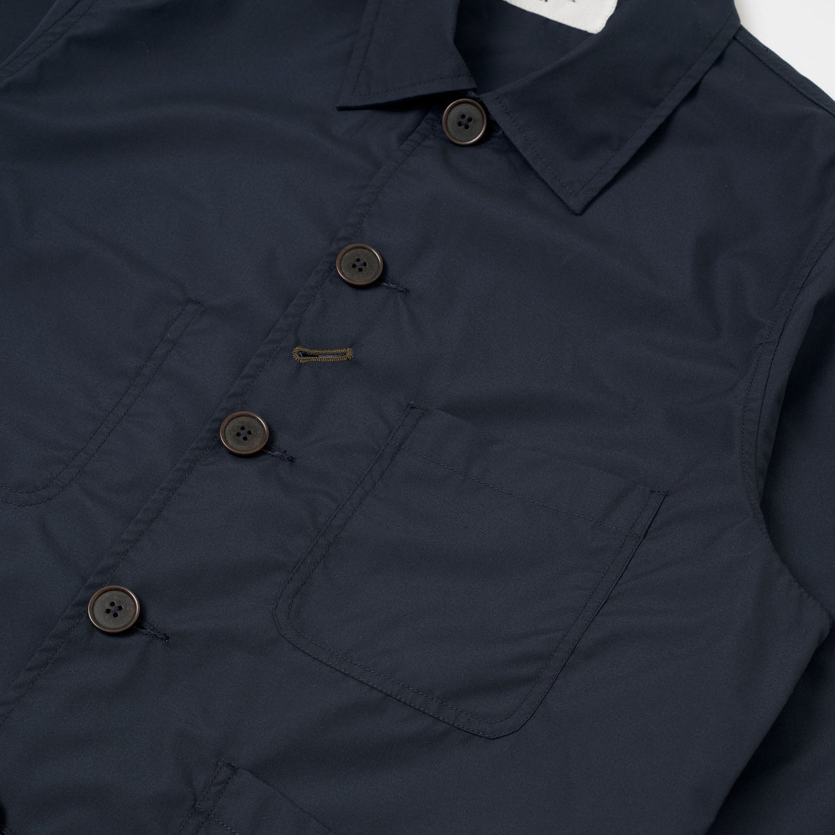 Recyled Poly Tech Bakers Jacket - Navy