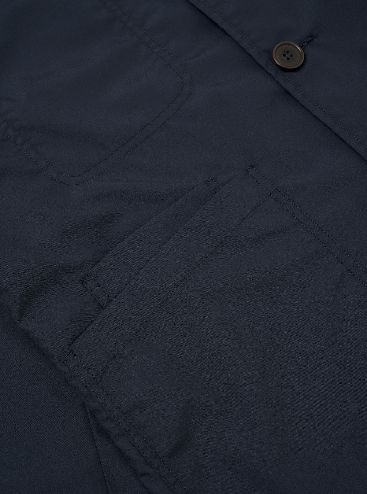 Recyled Poly Tech Bakers Jacket - Navy