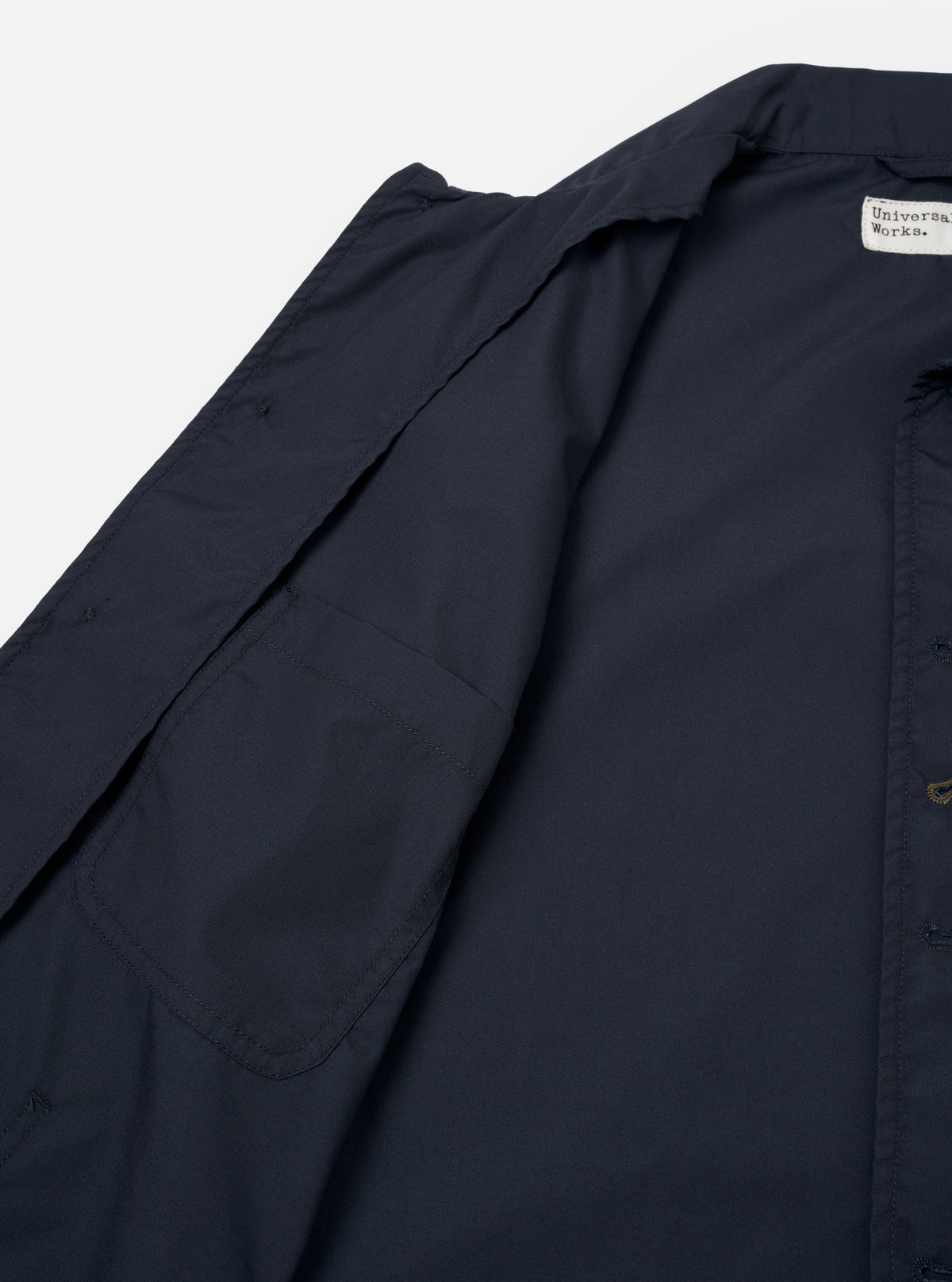 Recyled Poly Tech Bakers Jacket - Navy