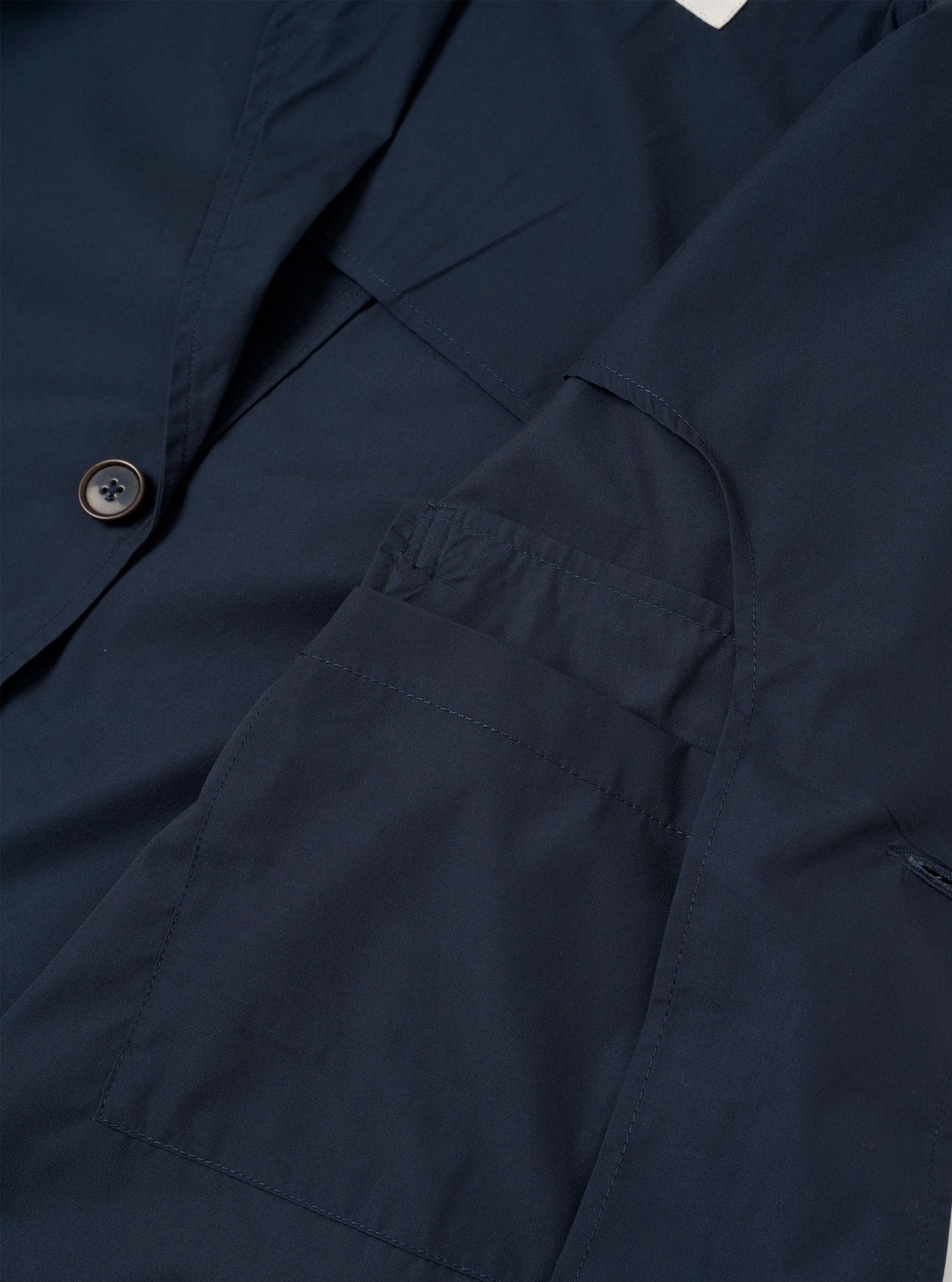 Recycled Polytech Capitol Jacket - Navy