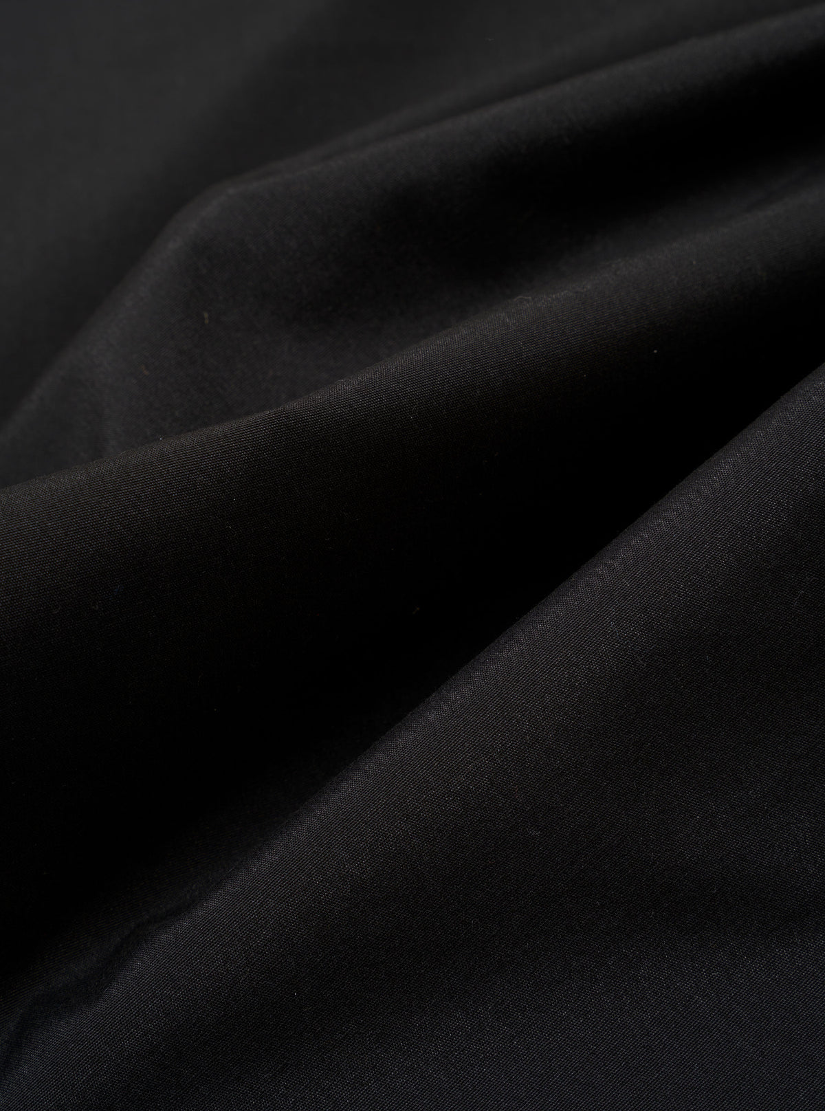 Universal Recycled Polytech Pleated Track Pant - Black