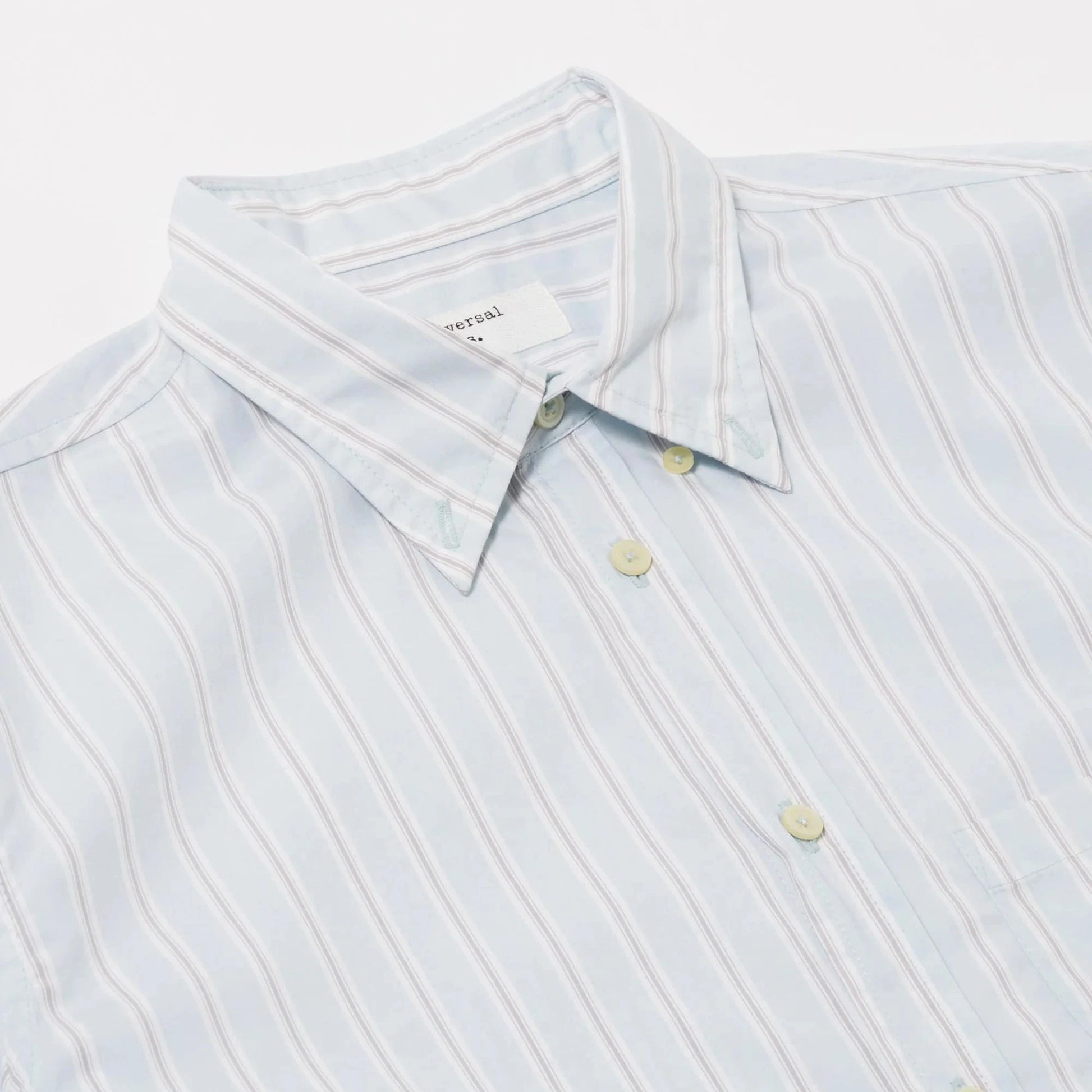 Universal Urban Stripe Lazy Day Shirt - Sky