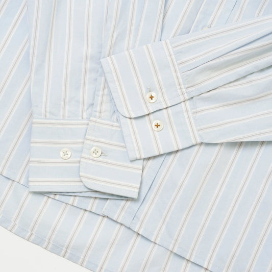 Urban Stripe Lazy Day Shirt - Sky