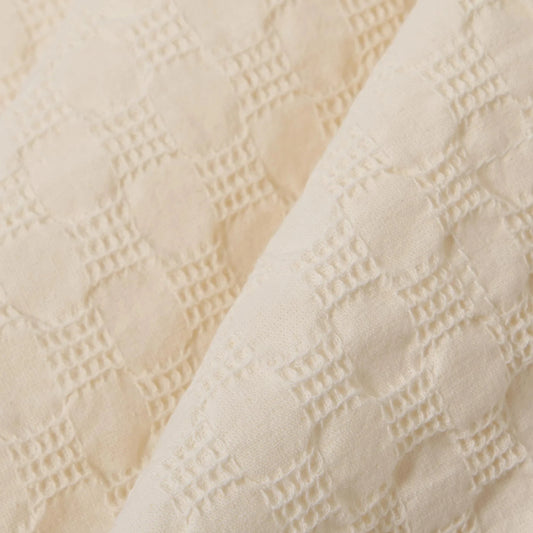 Dot Waffle Road Shirt - Ecru