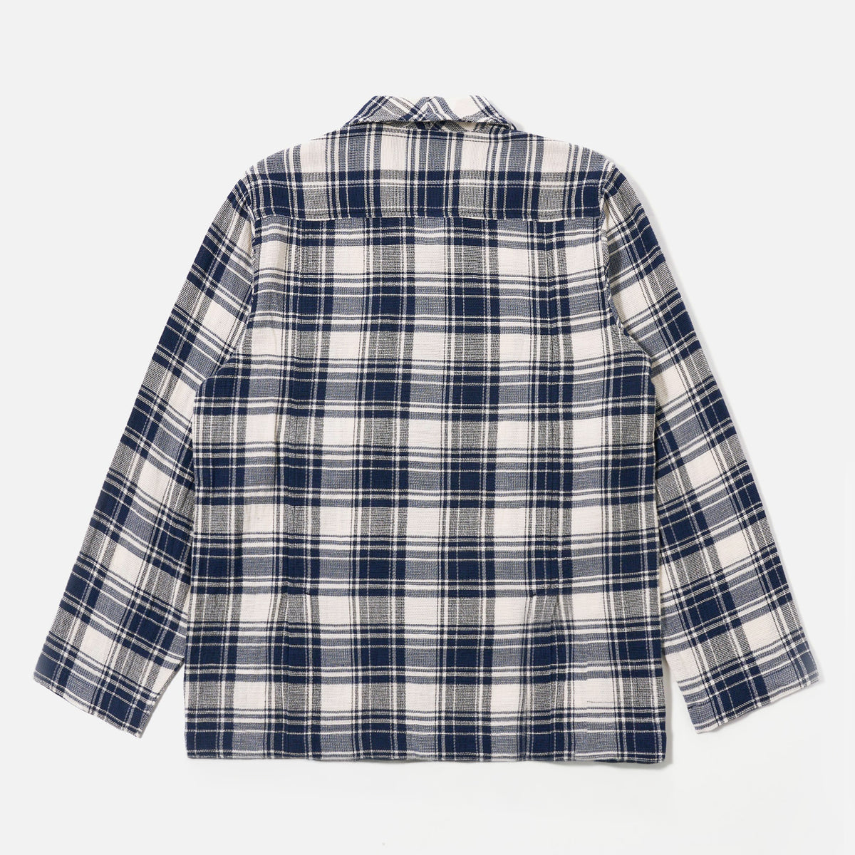 Texture Plaid Cancun Jacket - Navy