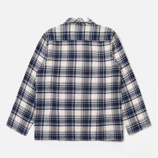 Texture Plaid Cancun Jacket - Navy