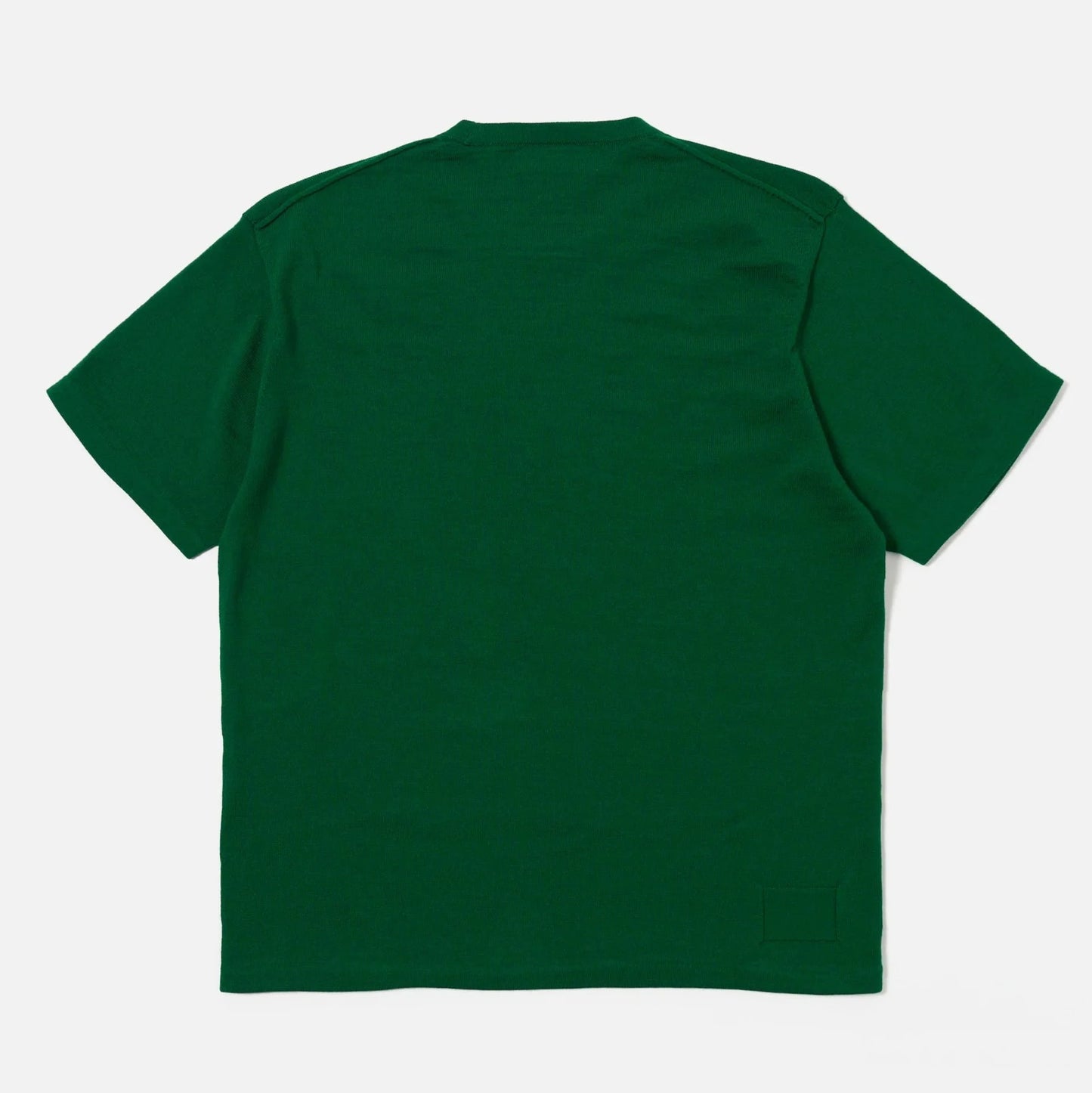 Merino Fine Knit Knit Tee - Green