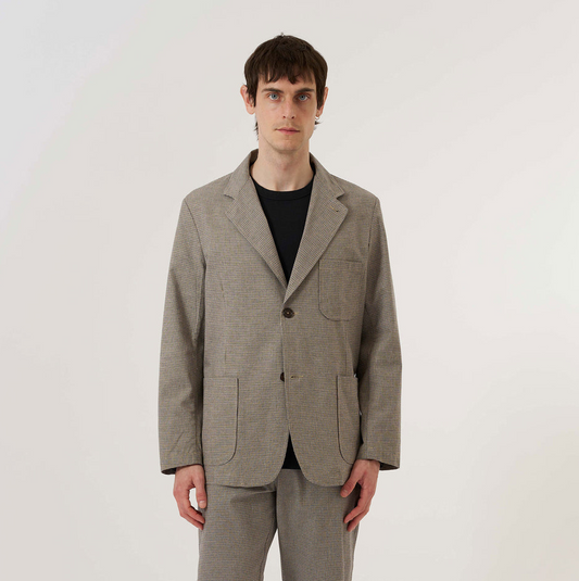 Lucas Cotton Mix Two Button Jacket - Multi