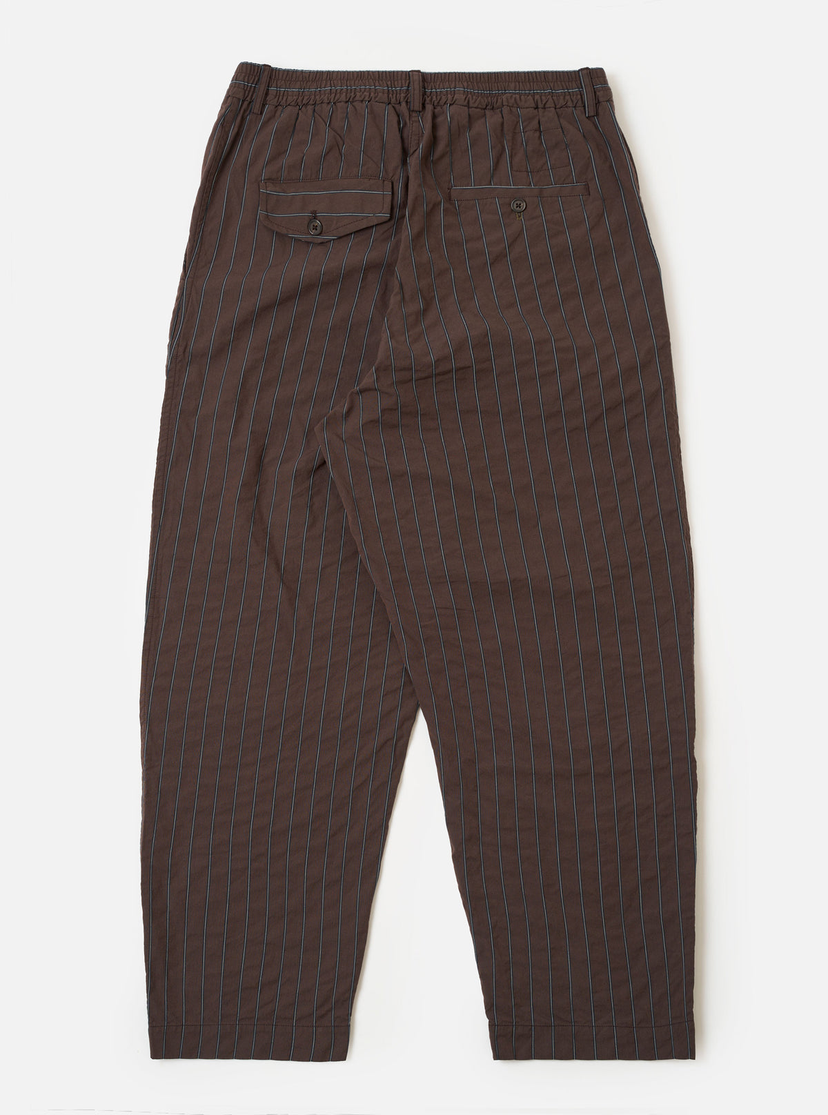 Chester Stripe Oxford Pant - Brown