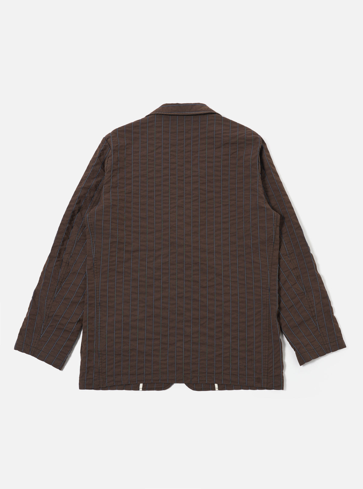 Chester Stripe Two Button Jacket - Brown