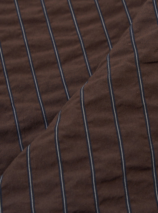 Chester Stripe Two Button Jacket - Brown