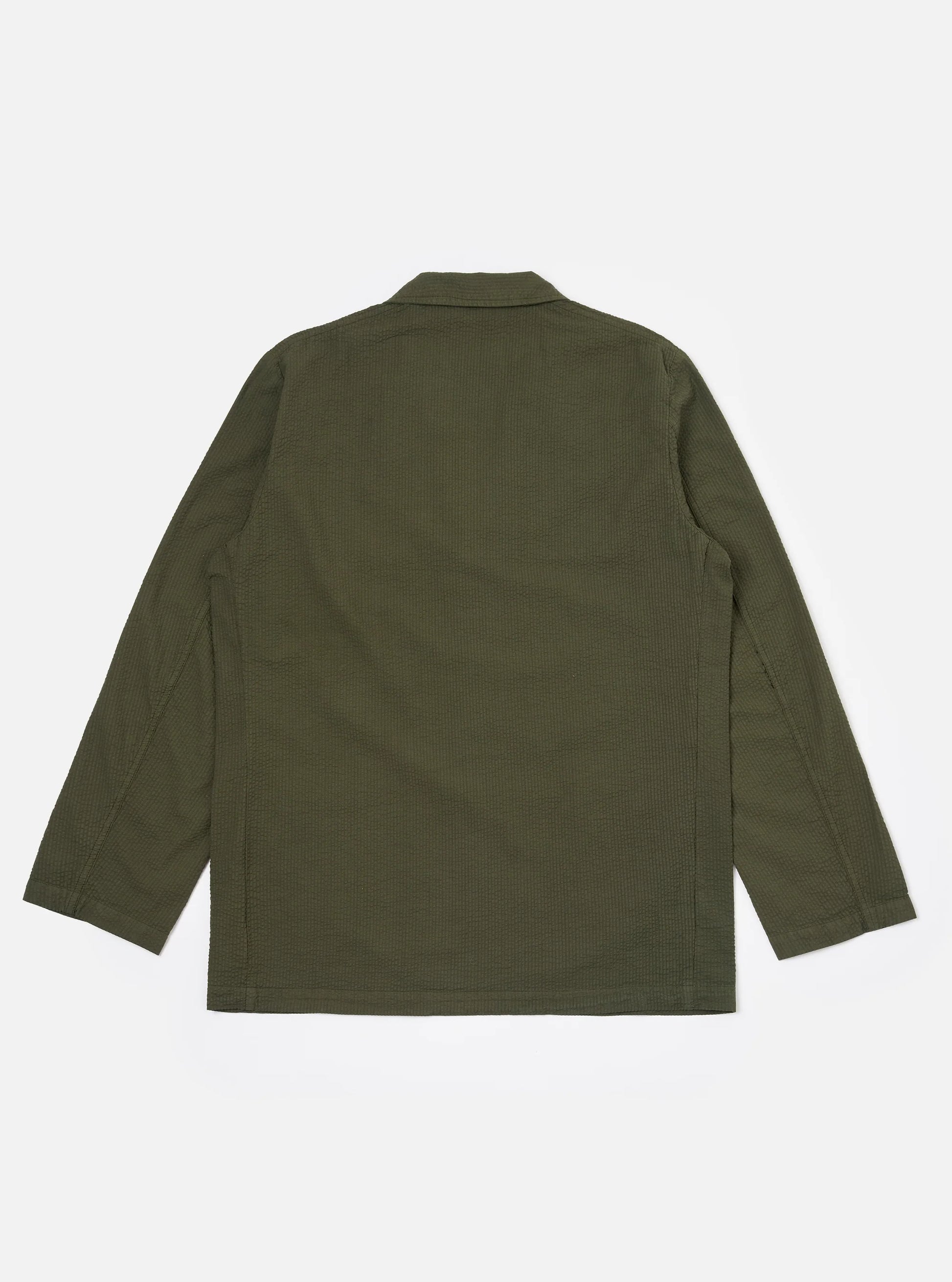 Universal Merida Seersucker 3 Button Jacket - Olive