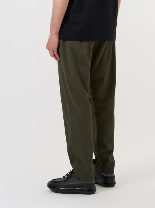 Merida Seersucker Military Chino - Olive