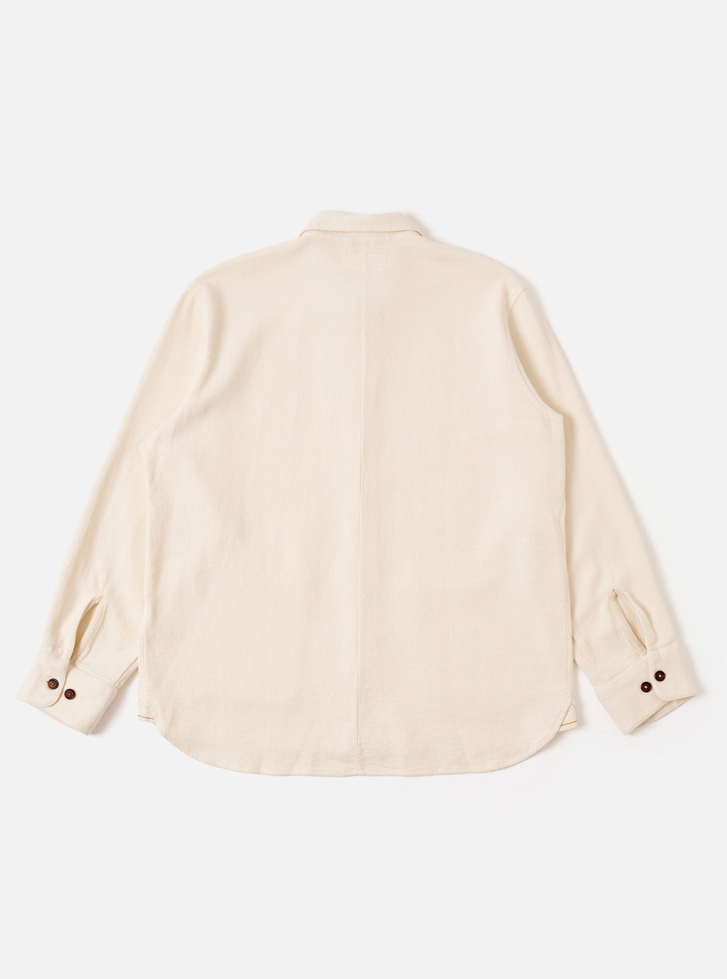 Kendal Cotton Travail Overshirt - Ecru