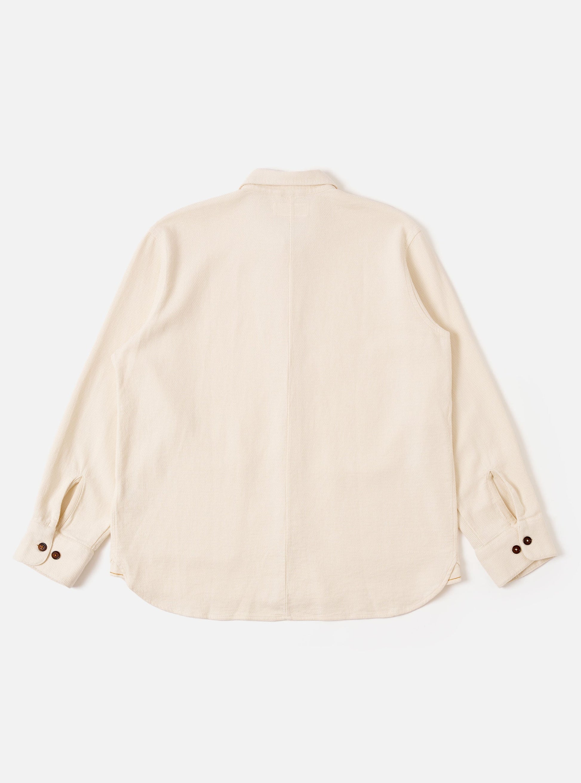 Universal Kendal Cotton Travail Overshirt - Ecru