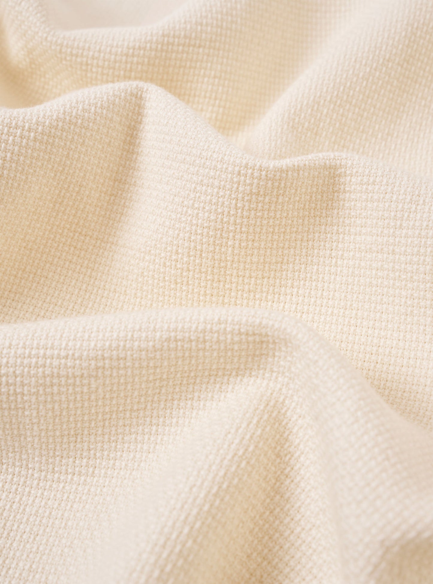 Kendal Cotton Travail Overshirt - Ecru