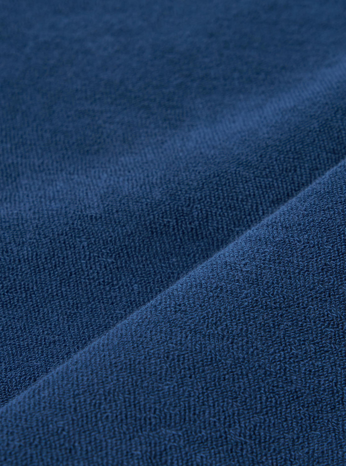 Light Weight Terry Newlyn Polo - Navy