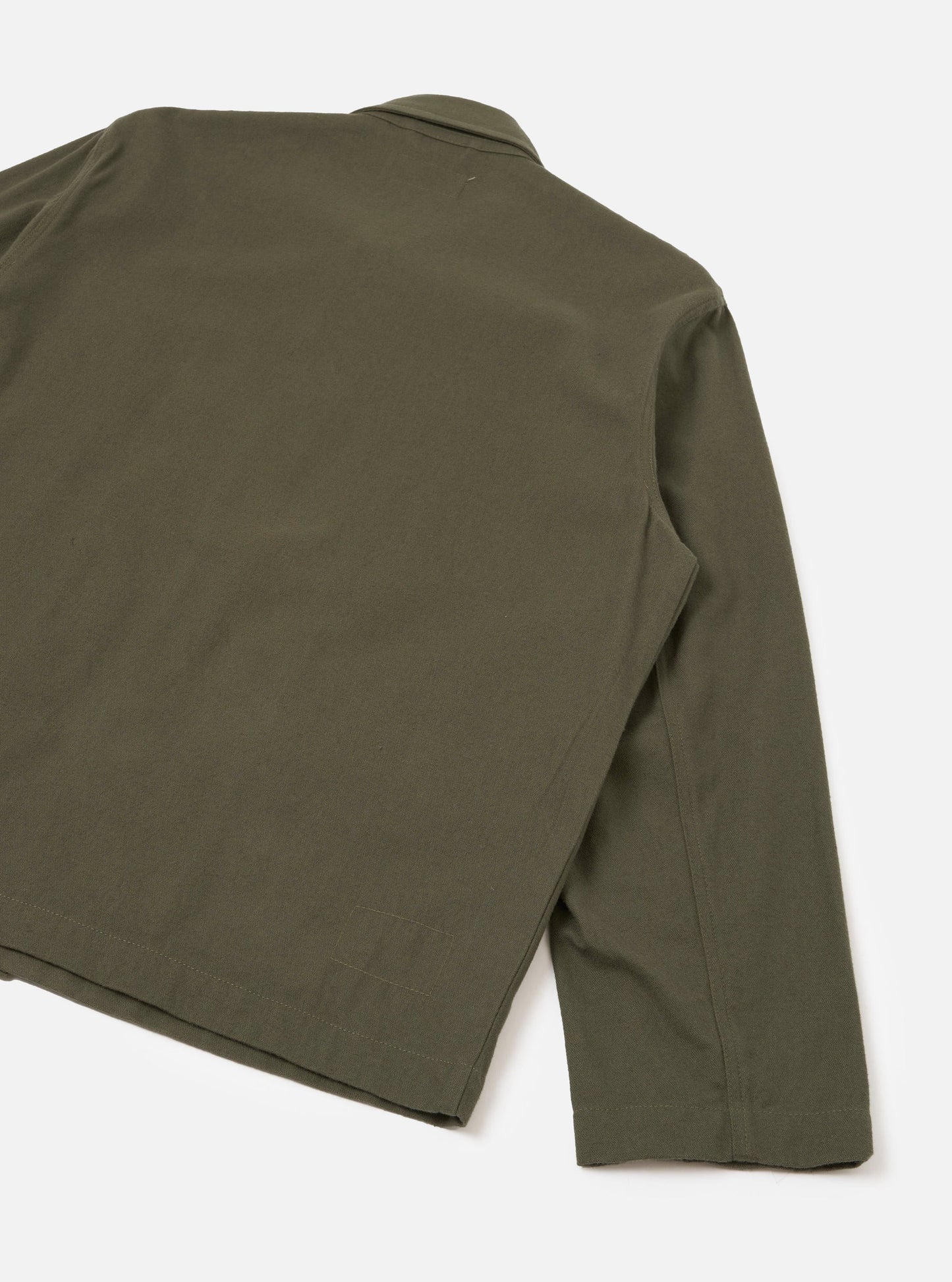 Brushed Moleskin Franck Jacket - Olive