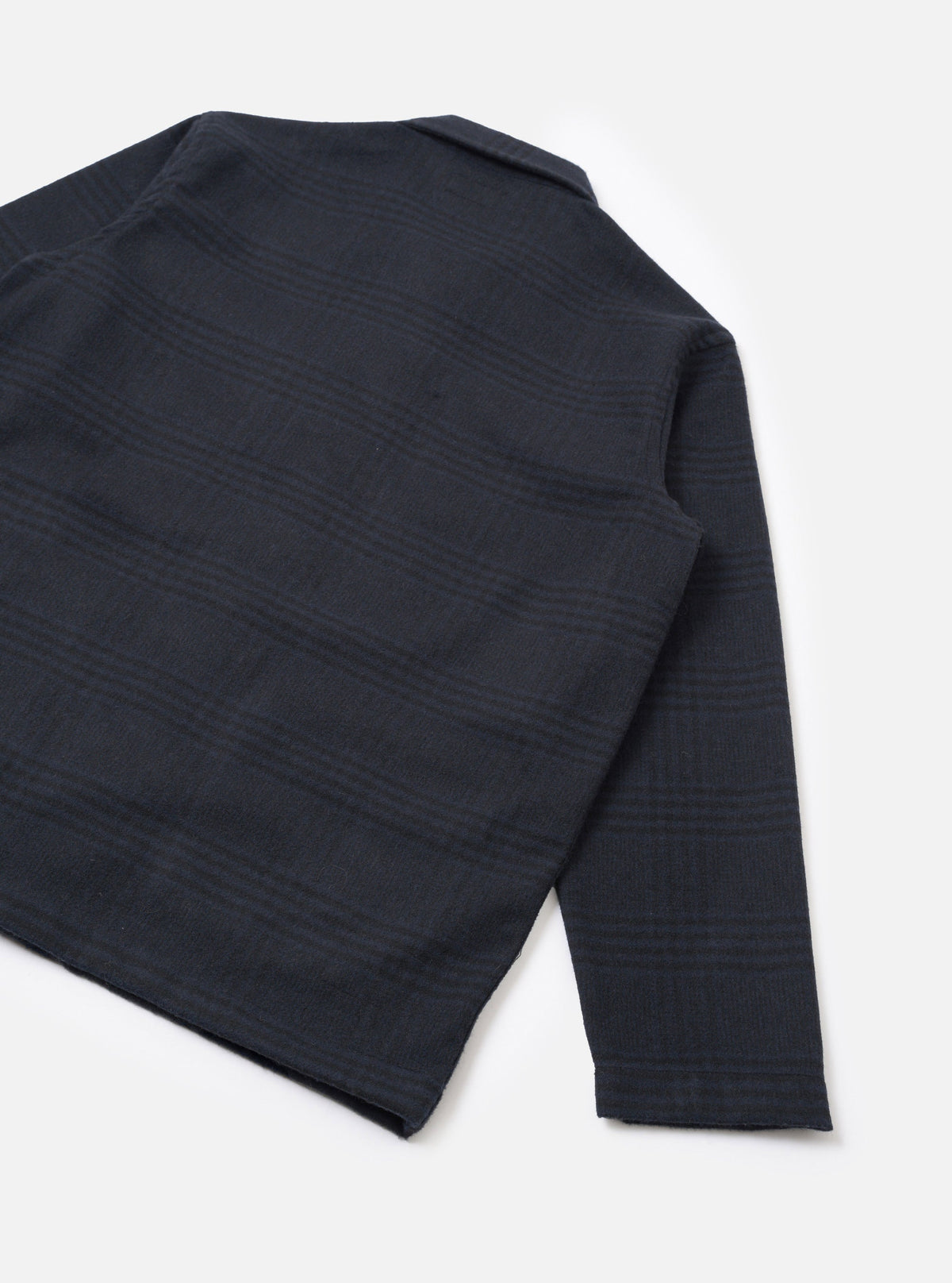 Bob Wool Mix Bakers Overshirt - Navy