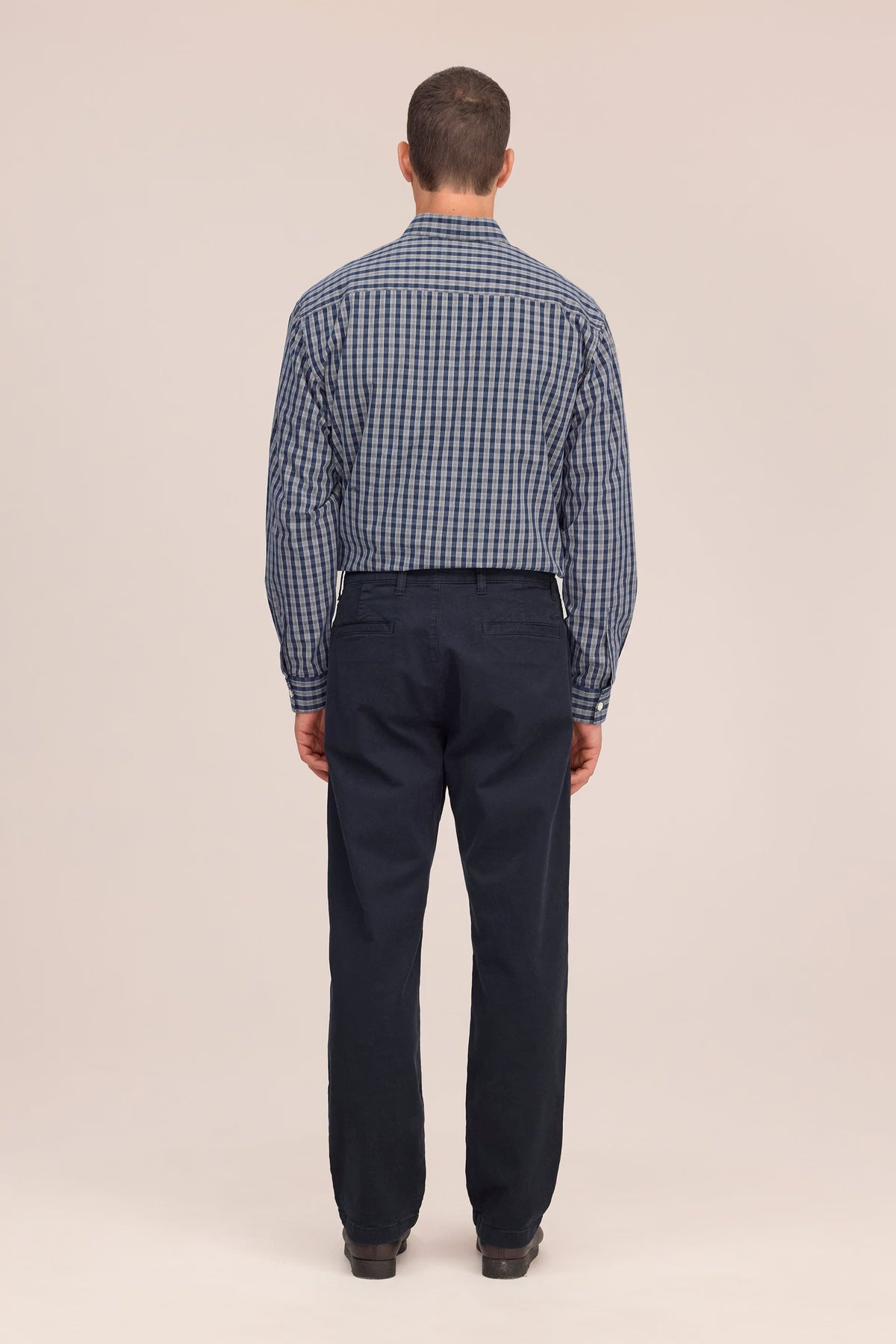 Aden Straight Leg Regular Fit Chino - Navy Blue
