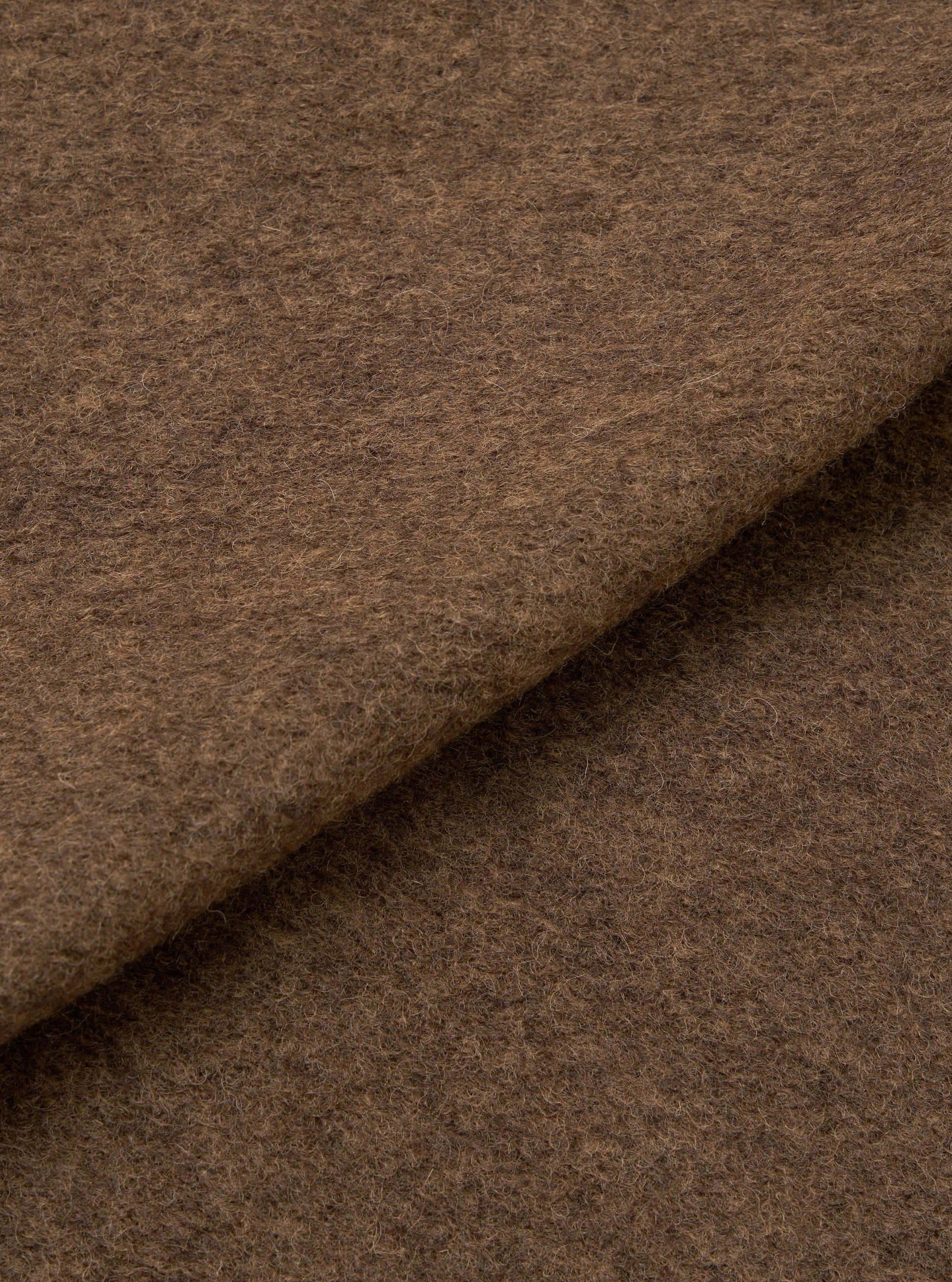 Universal Wool Fleece Rams Jacket - Brown Marl