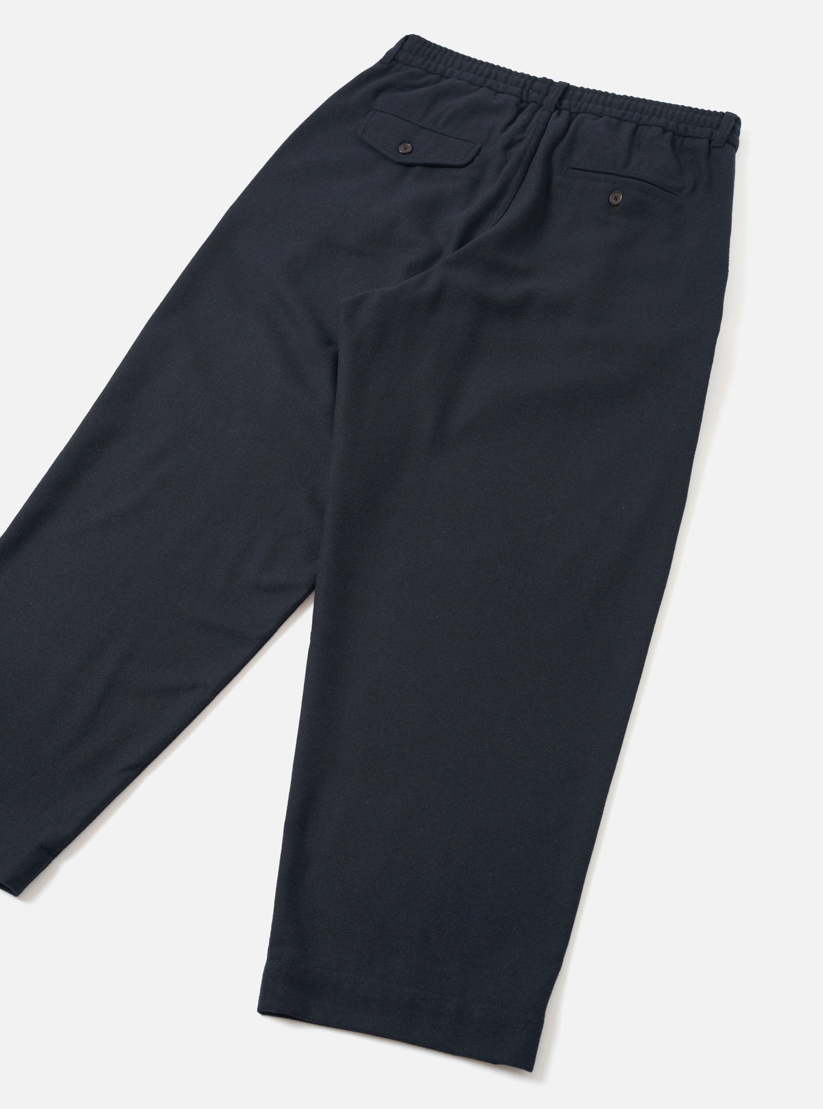 Dublin Wool Mix Oxford Pant - Dark Navy