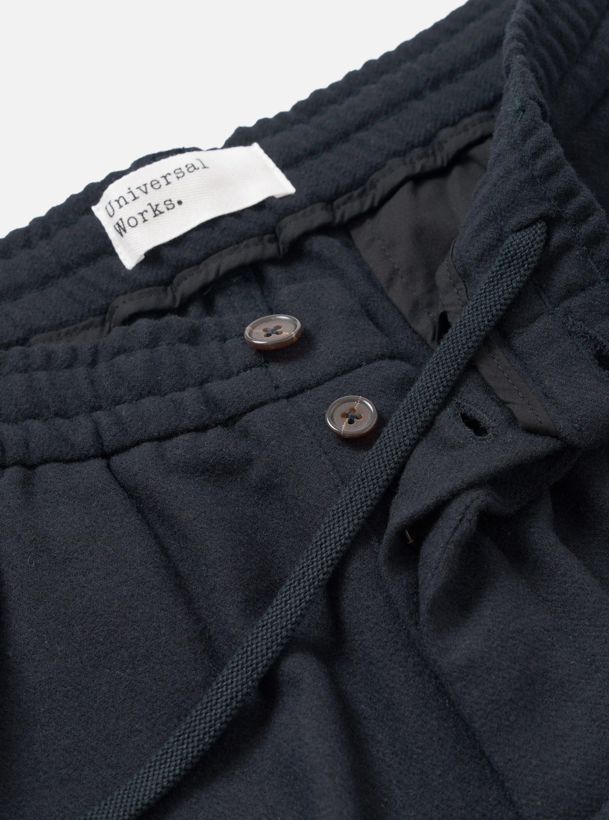 Dublin Wool Mix Oxford Pant - Dark Navy
