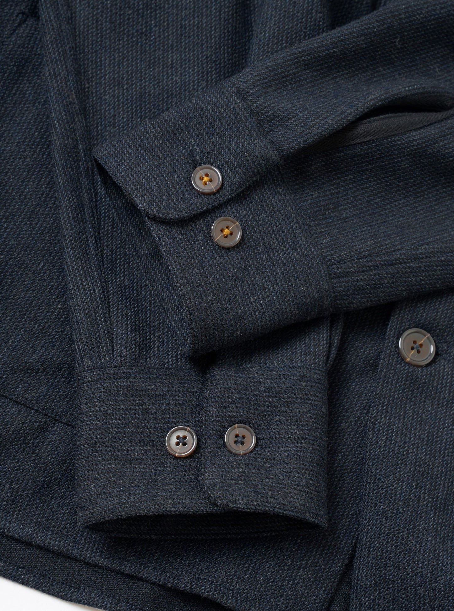 Airline Flannel Travail Overshirt - Navy