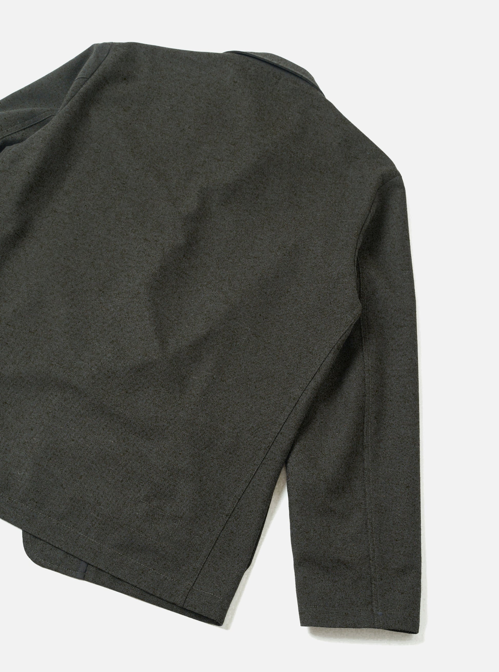 Universal Recycled IT Tweed Two Button Jacket - Olive