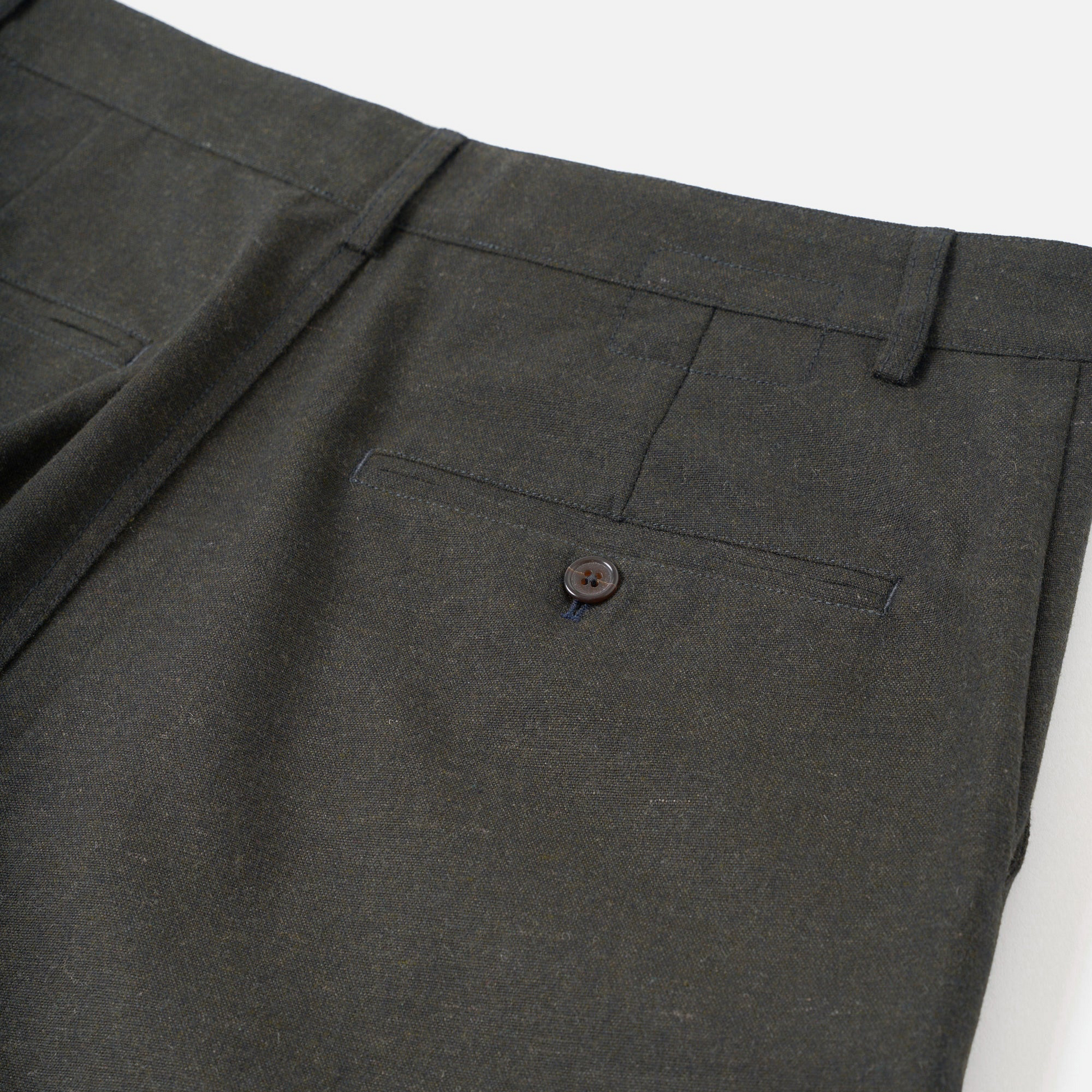 Universal Recycled IT Tweed Military Chino - Olive