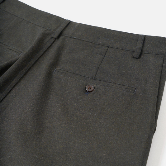 Recycled IT Tweed Military Chino - Olive