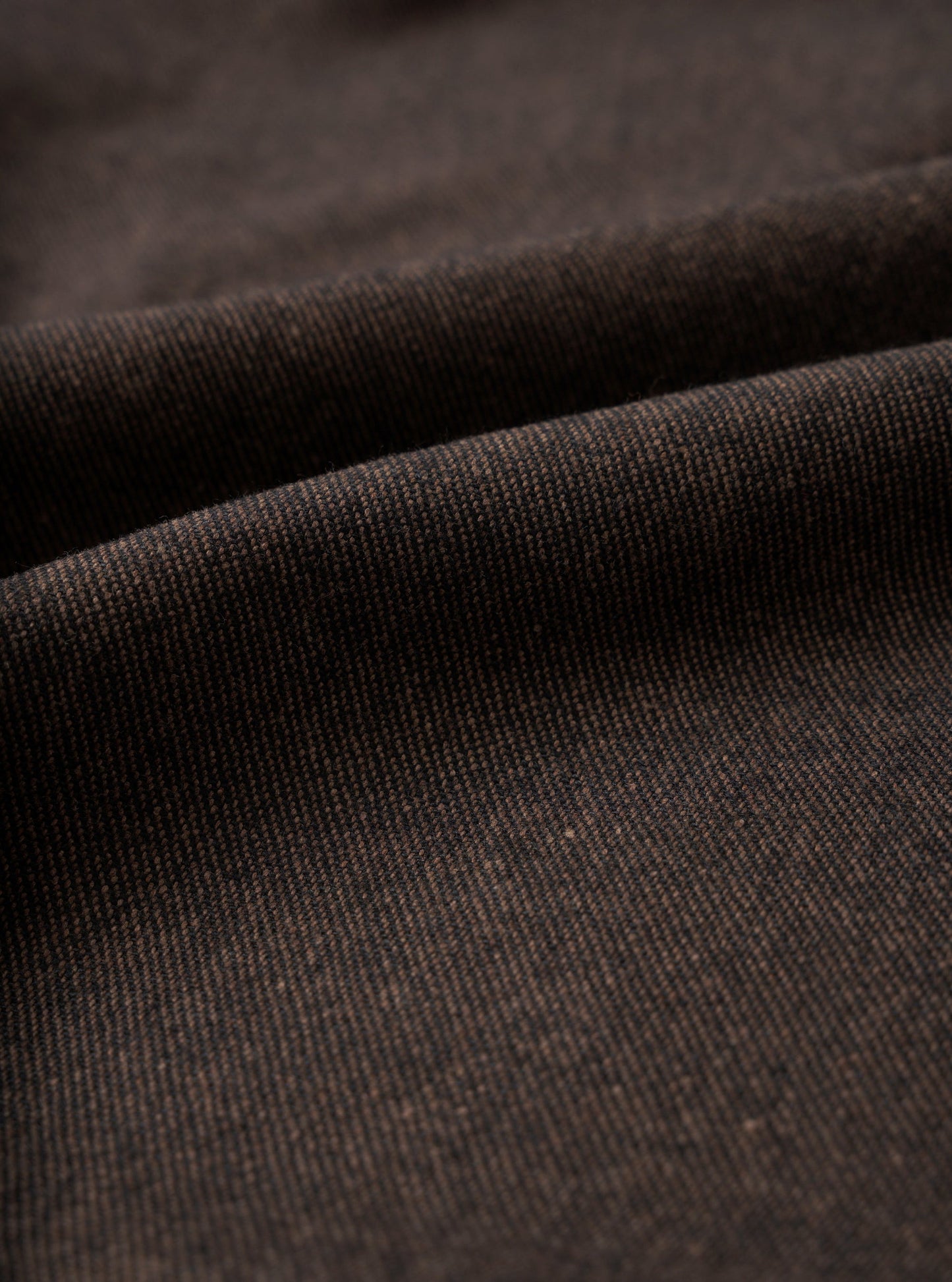 Recycled IT Tweed Pleated Track Pant - Brown
