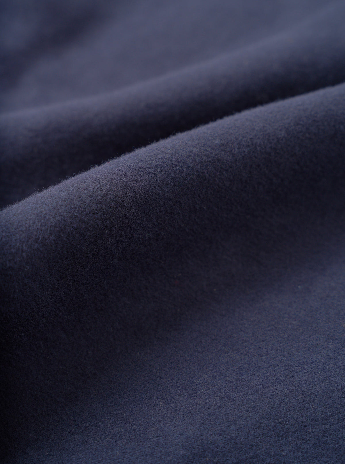 Comfort Moleskin Pleated Track Pant - Navy