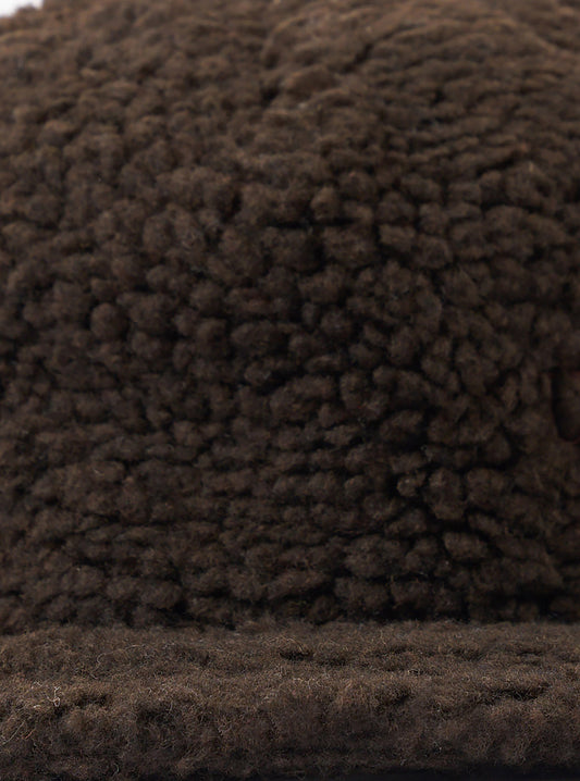 Galaxy Fleece Baseball Hat - Brown