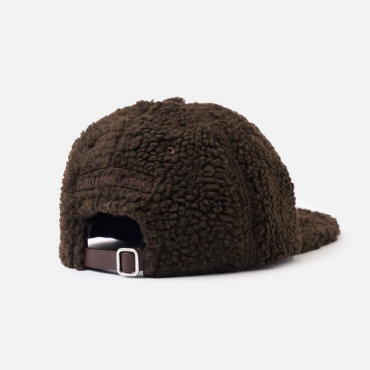 Galaxy Fleece Baseball Hat - Brown