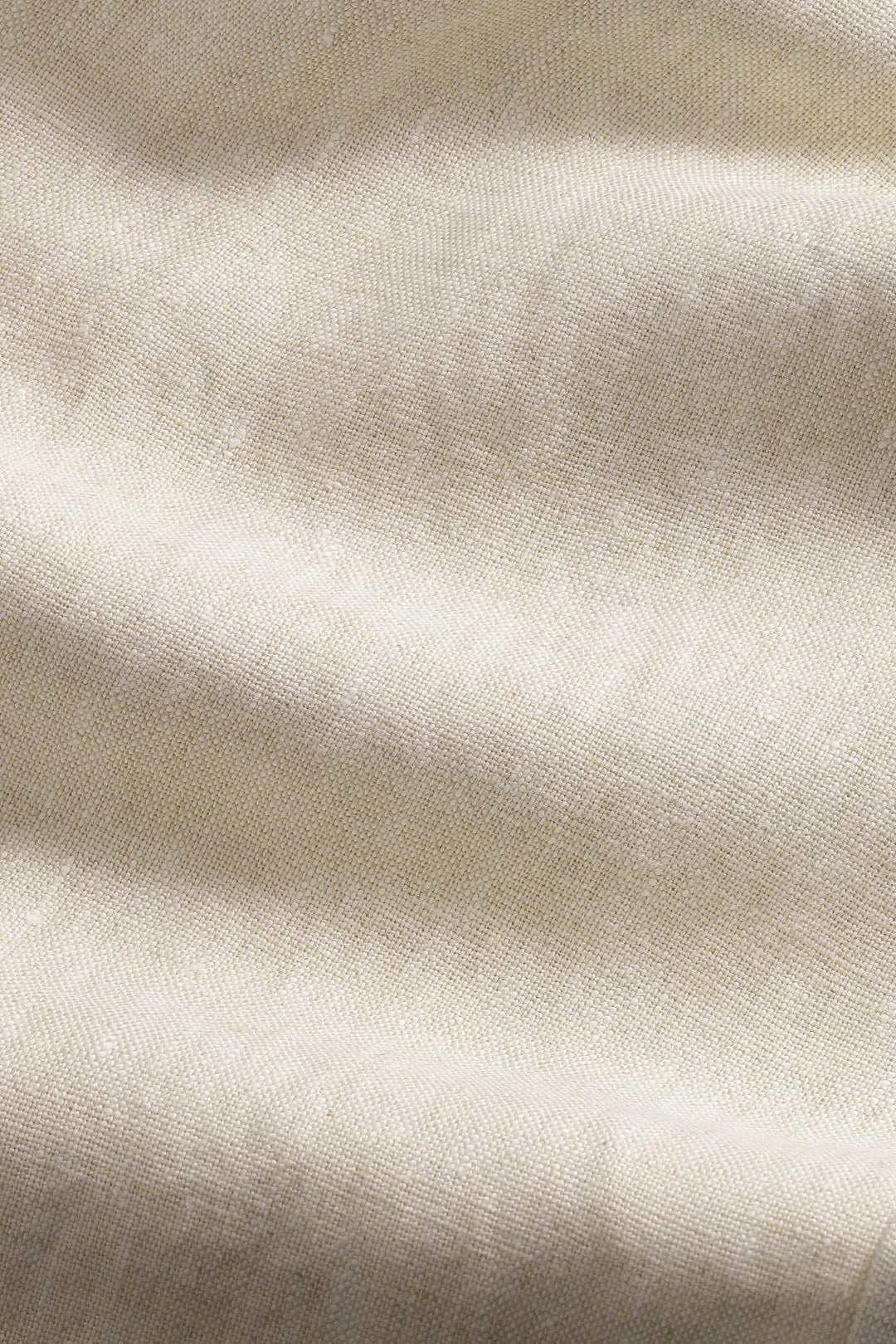 Aden Trouser Straight Leg Linen Regular Fit - Oat
