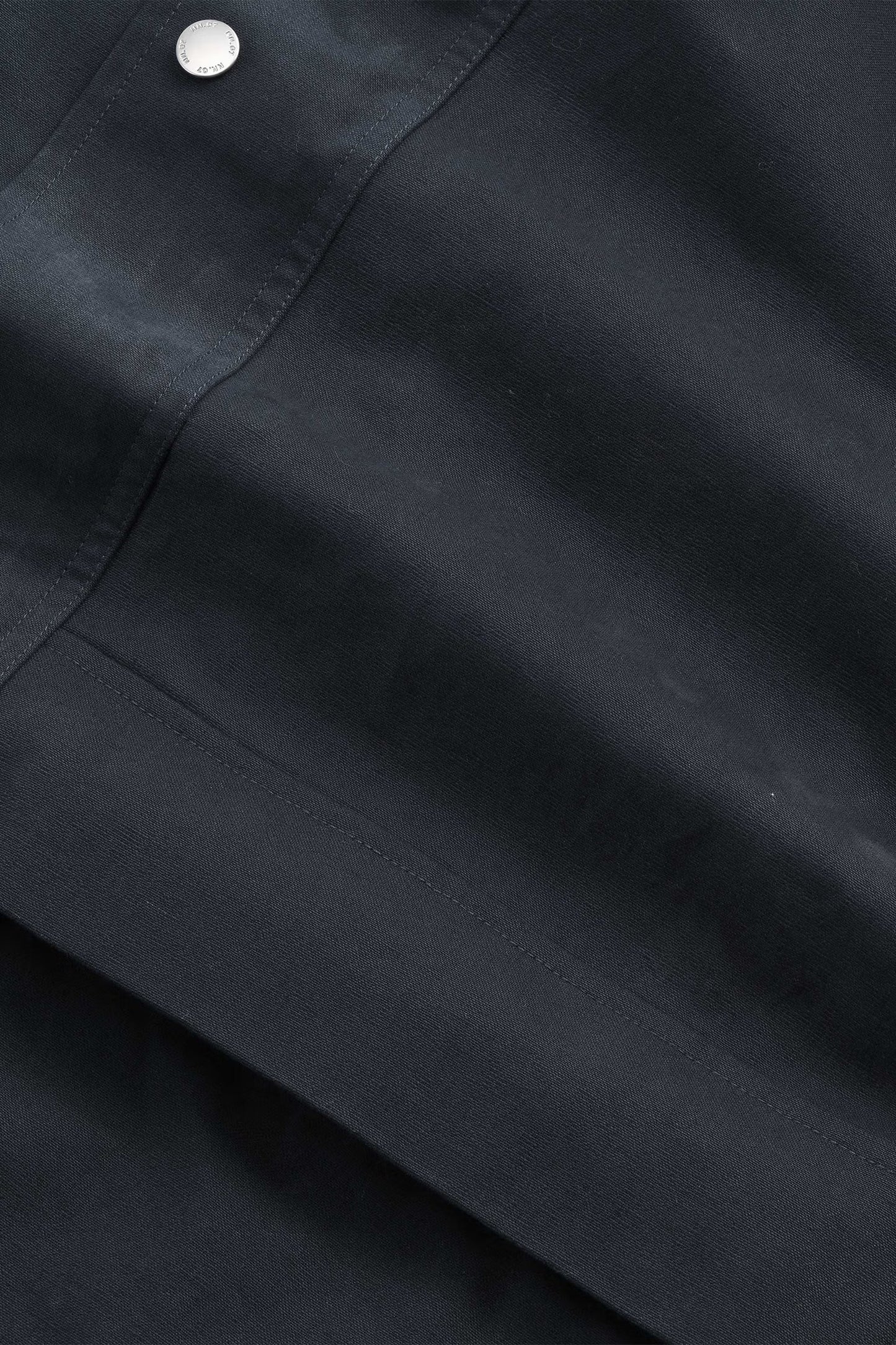 Paulo Organic Cotton Jacket - Navy Blue