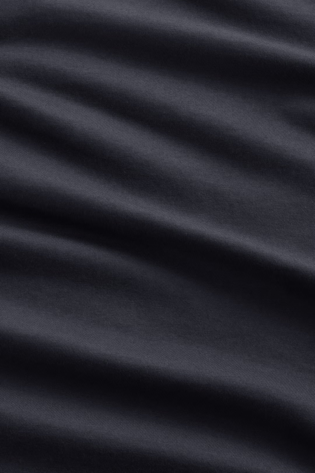 Adam Embroidery Pima Cotton T-Shirt - Deep Navy