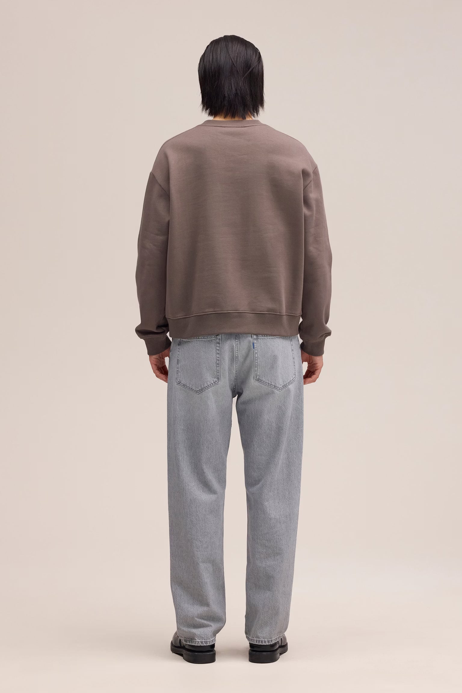 NN07 David Heavy Organic Cotton Crew Neck Sweatshirt - Mable Husk