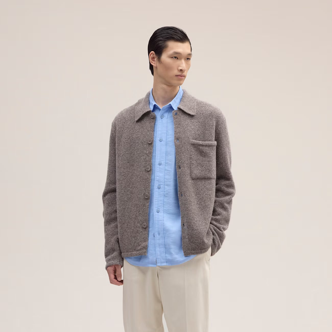 Jonas Boucle Yarn Sweater - Mable Husk