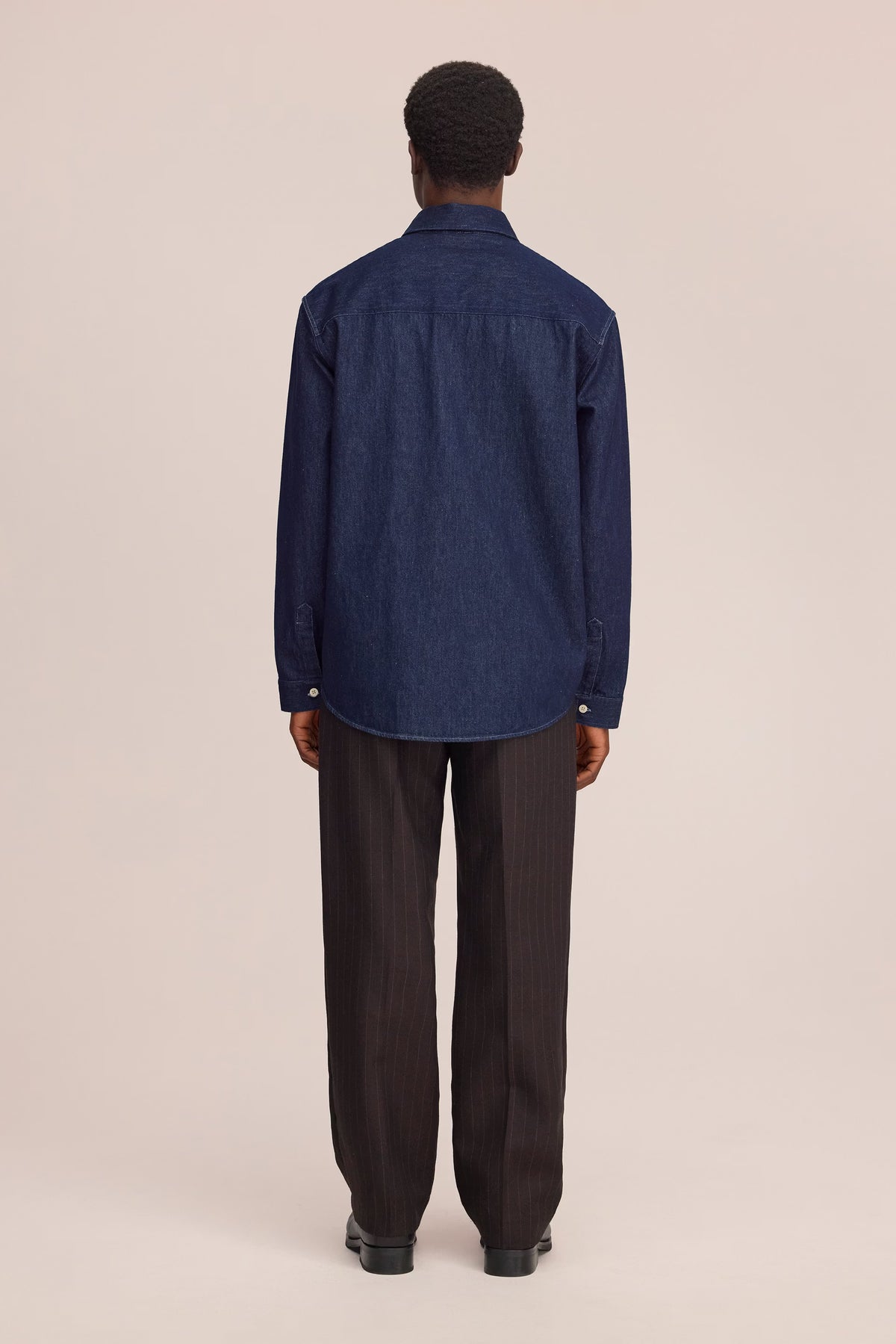 NN07 Casper Denim Overshirt - Dark Rinse Denim