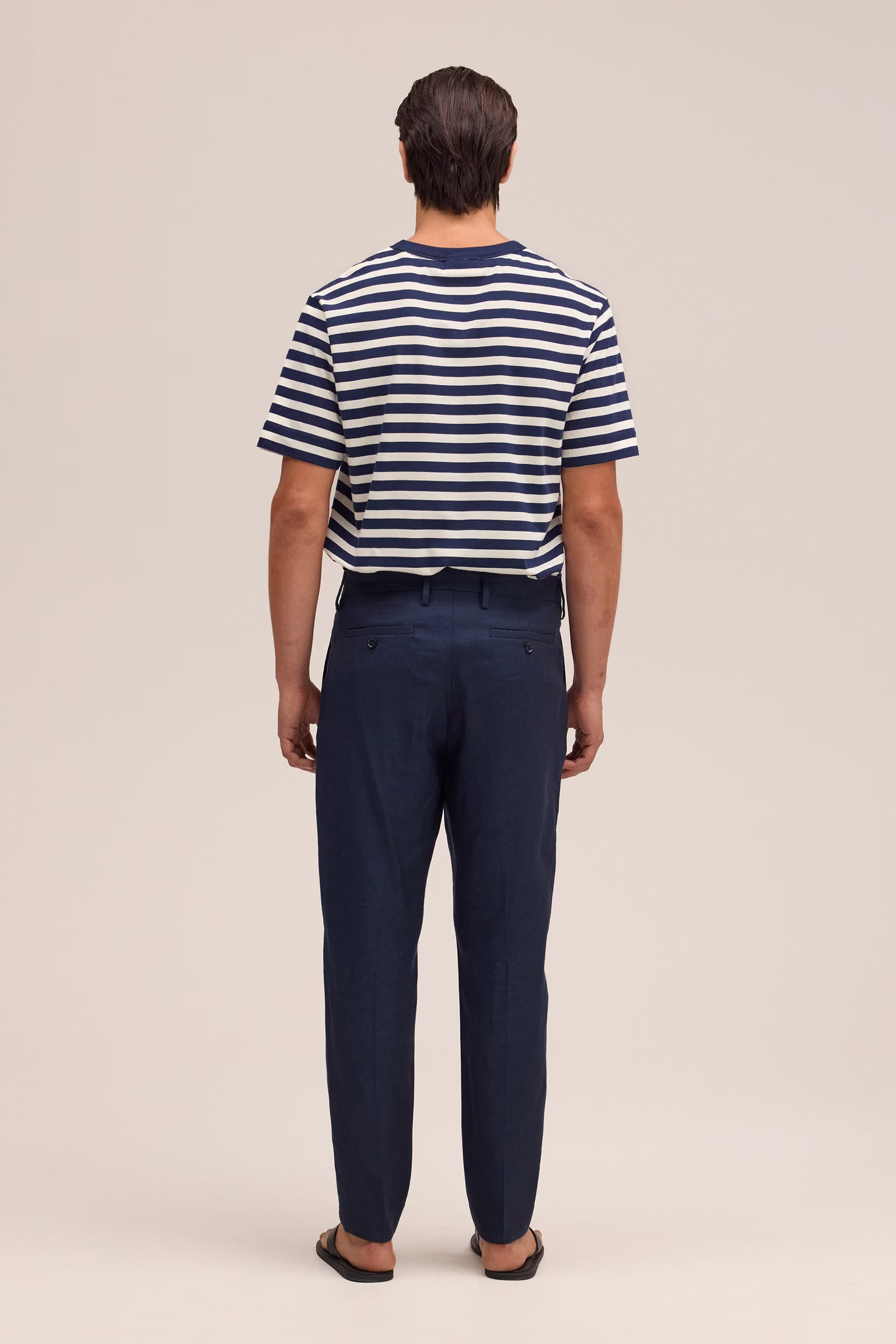 NN07 Bill Tapered Leg Regular Fit Trouser - Deep Navy